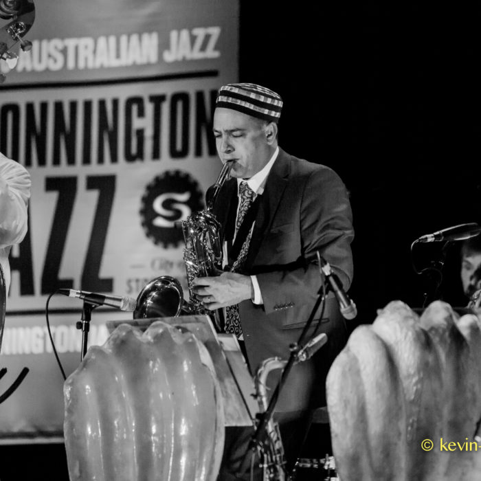 Adam Simmon on Baritone - Stonnington Jazz Festival